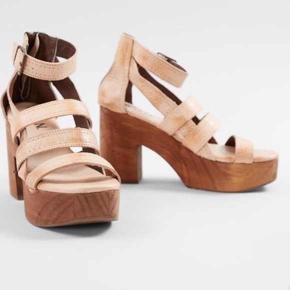 Bed Stu Shoes - Roan by BedStu Corey Leather Heeled Sandal